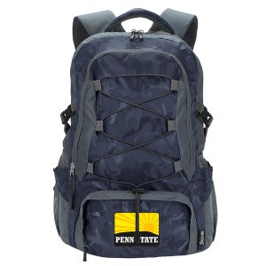 Penn State navy camo backpack image